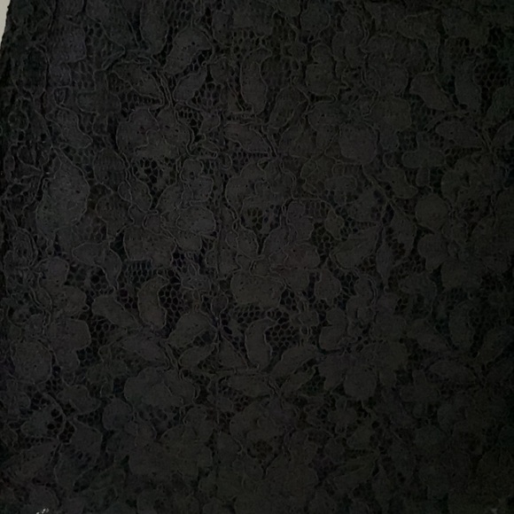 LC Lauren Conrad lacy black blazer size 2 womens - Picture 6 of 7